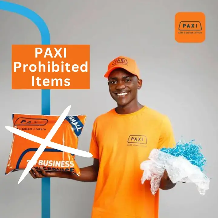 PAXI Prohibited Items 